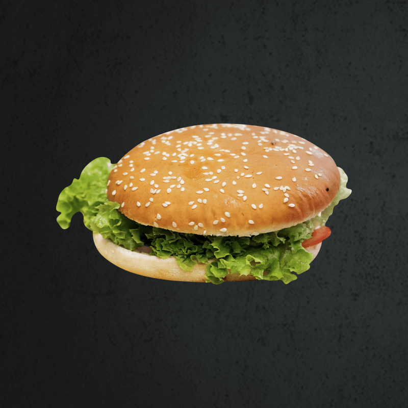 Hamburguesa De Vegetal  : RJ Tandoori Grill - Doner - Kebab - Pizza - Burger - Take Away