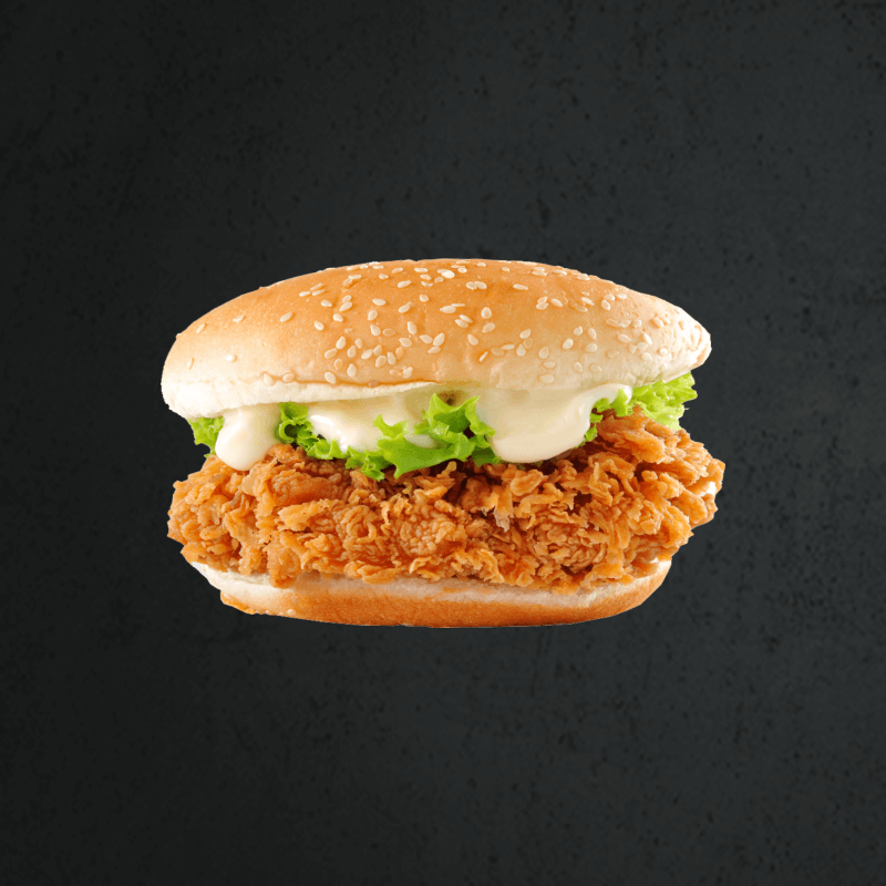 Zinger Buerger  : RJ Tandoori Grill - Doner - Kebab - Pizza - Burger - Take Away